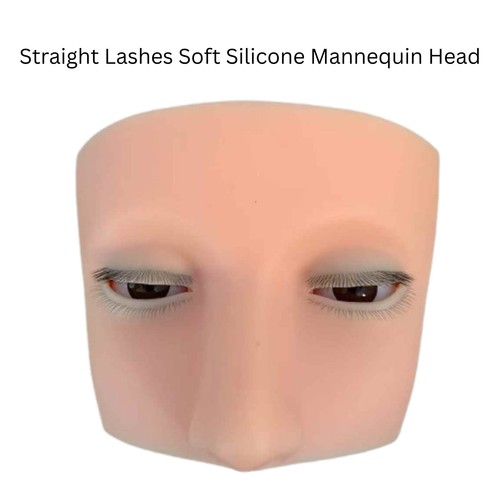 False straight eyelash - straight,