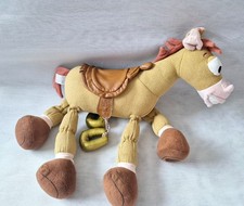 Bullseye Toy Story Disney Store Beige/Brown Small Plush Toy Disney Pixar 13" VGC