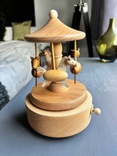 Beautiful Wooden Carousel