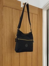 Kipling Black Medium Crossbody Bag Black