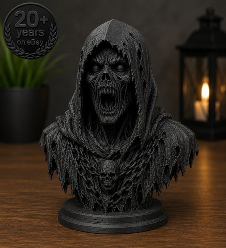 Grim reaper bust - grim,
