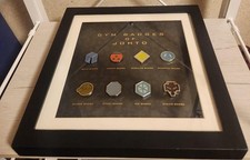 Pokemon Center Online Limited Gym Badges Of Johto Complete Set USED