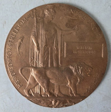 Dead Man's Penny WWI bronze
