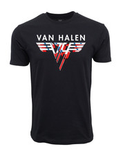 Van Halen Black Graphic T