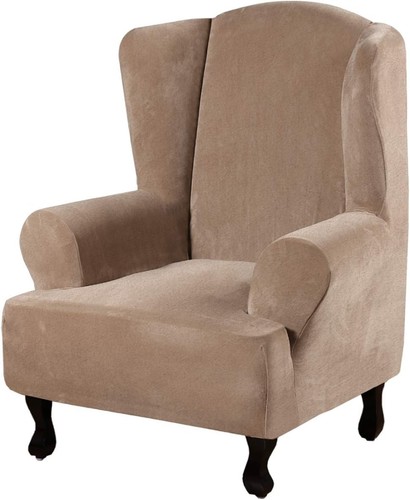 Wingback chair covers velvet - wingback,