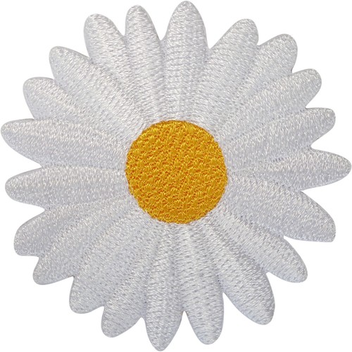 Daisy patch iron - sew, on