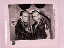 Bros Photo Matt Goss Luke Goss Original Black And White Promotion August 1989