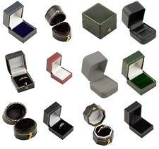 Luxury leatherette ring - ,