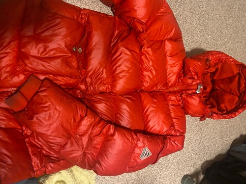 Pyrenex coat red bubble - pyrenex,
