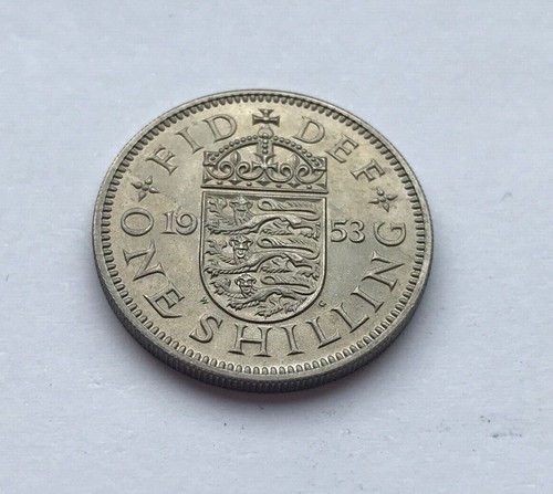1953 uncirculated shilling - 1953,