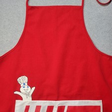 KFC Colonel Sanders Pillsbury Dough Boy Red Restaurant Bid Apron Uniform Custom