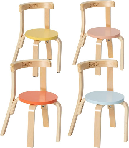 Wooden kids chair toddler - kids,