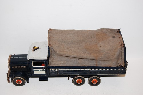Tippco old tin toy truck - tippco,