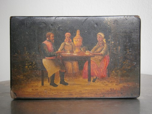 Original russian painted tea - original,