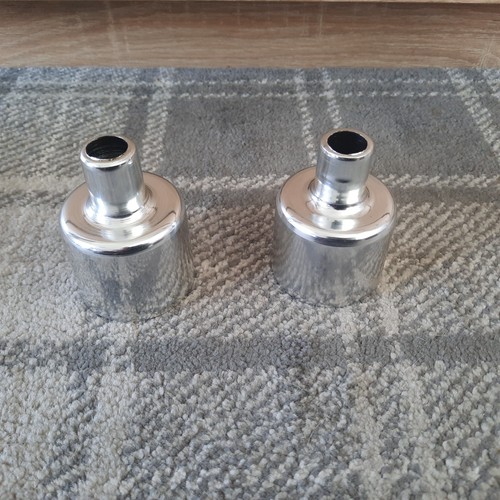 Pair carb chrome - chrome, dashpot