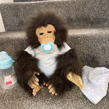 ??ADORABLE FURREAL  MONKEY DOLL “MONTY” NOT WORKING SO JUST A PLAY TOY?? 