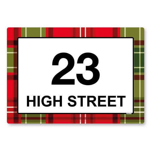 Pack personalised tartan - pack, of