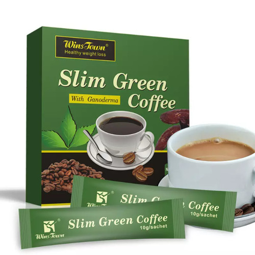 18pcs green coffe - green, slim