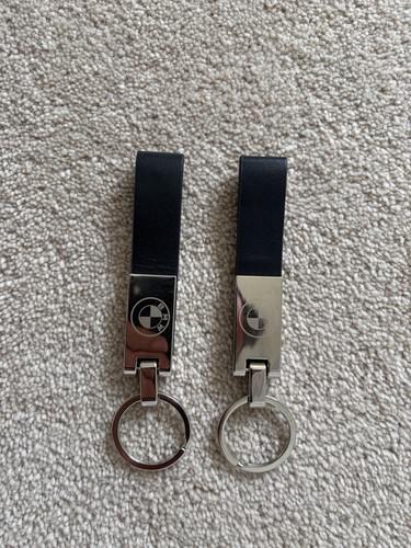 Genuine bmw leather key rings - genuine,