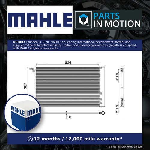 Air con condenser - con,