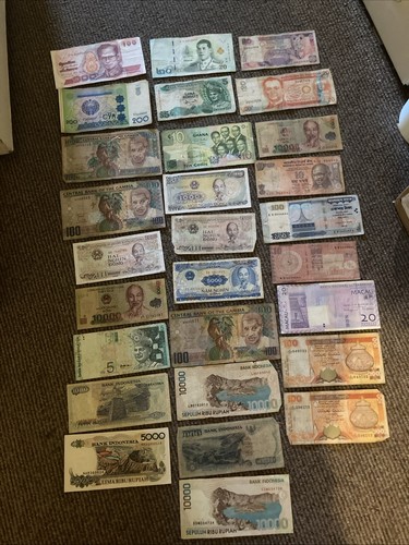 Mixed world banknotes - mixed,