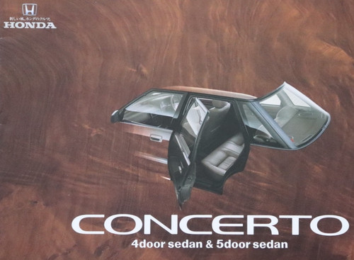 Honda concerto 1988 1992 - honda, 1988-1992