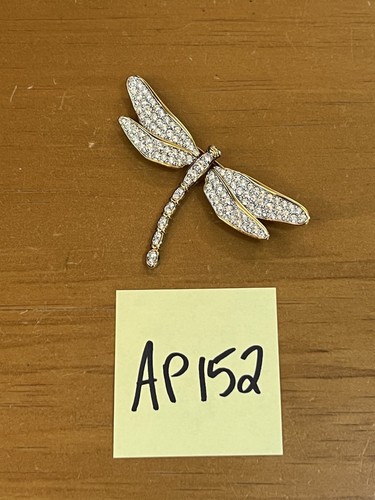 Dragonfly gold tone - gold, &