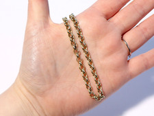 Vintage 24" 9ct Gold Belcher