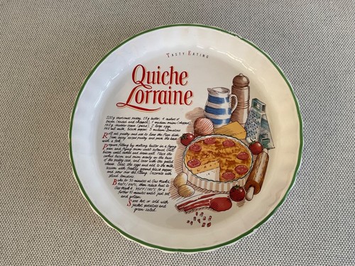 Vintage tasty eating quich - vintage,