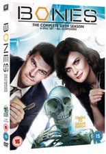 Bones: The Complete Sixth Season DVD (2011) David Boreanaz cert 15 6 discs