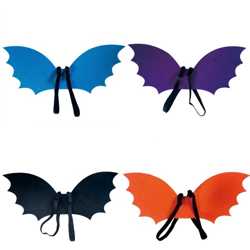 Black bat wings - black,