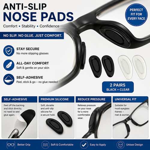 Pairs adhesive nose pads - pairs,