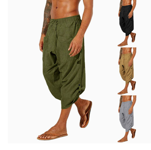 Men summer harem pants - men,