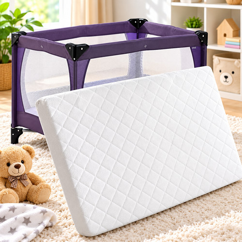 New travel cot - cot, mattress