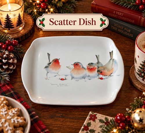 Melamine scatter dish - melamine, in