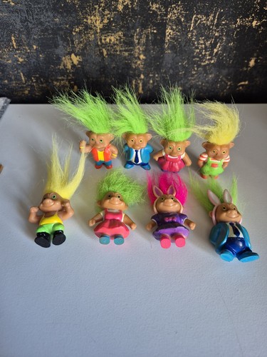 Vintage trolls mini figures - mini,