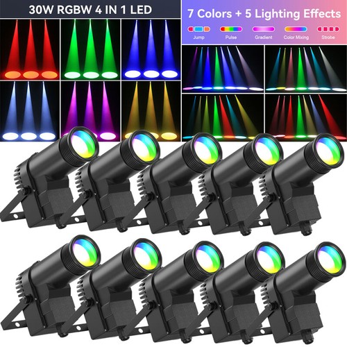 30w rgbw spotlight beam - rgbw,