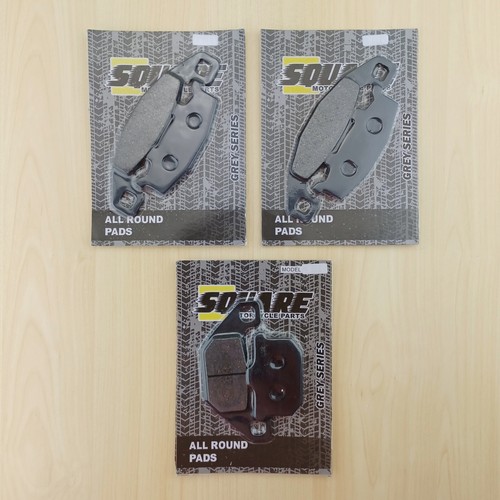 Front rear brake pads - &,