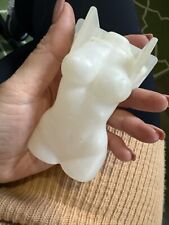 Xmas Home Candle Making Crafts Moulds Silicone Human Body Candle Wax Soap DIY