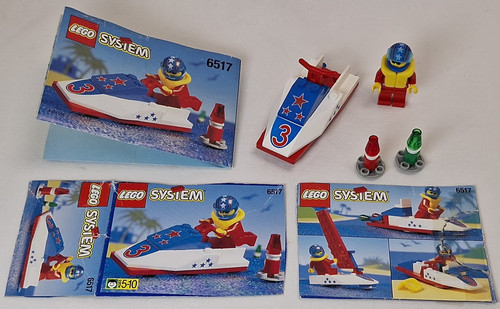 Lego 6517 water - water, jet