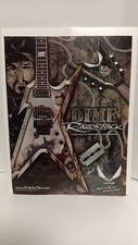DEAN RAZORBACK GUITARS DIMEBAG DARRELL DIME PRINT AD.  11 X 8.5.   t-2