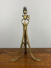 BIRMINGHAM GUILD OF HANDICRAFT BRASS TABLE LAMP (22540)