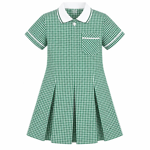 Girls kids checked gingham - checked,