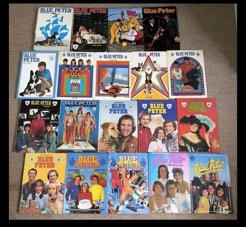 Vintage blue peter - peter, set