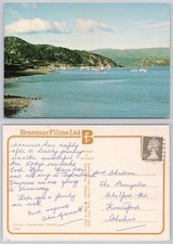 c29978 The Bay Tighnabruaich Argyll Scotland  postcard 1981 stamp