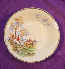 TALLY HO  Equestrian Scene. Made in Arklow Ireland, Trinket Dish 