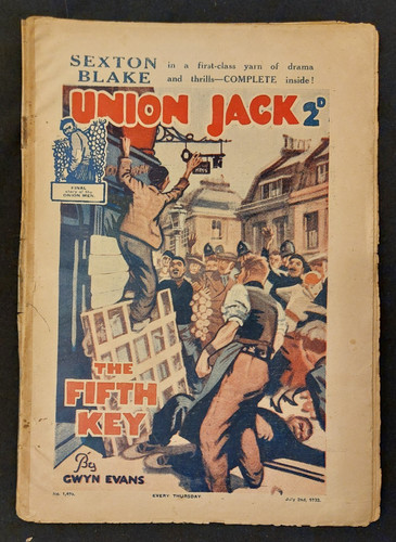 Sexton blake union jack - union, #