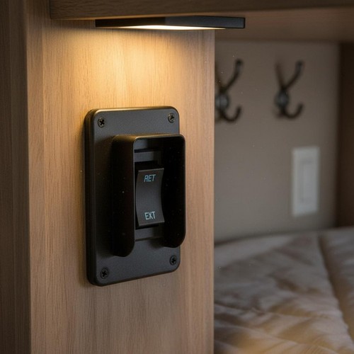 Bed switch prewired for - rv,