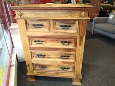 Sheesham Wood Chest Of Drawers - CS I07