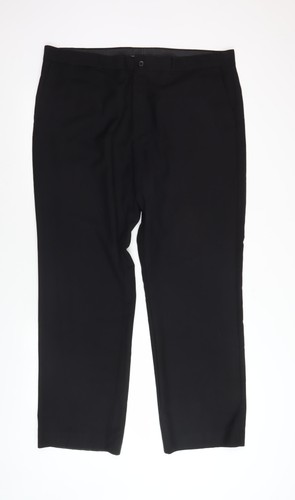 Bhs men black trousers - men's,